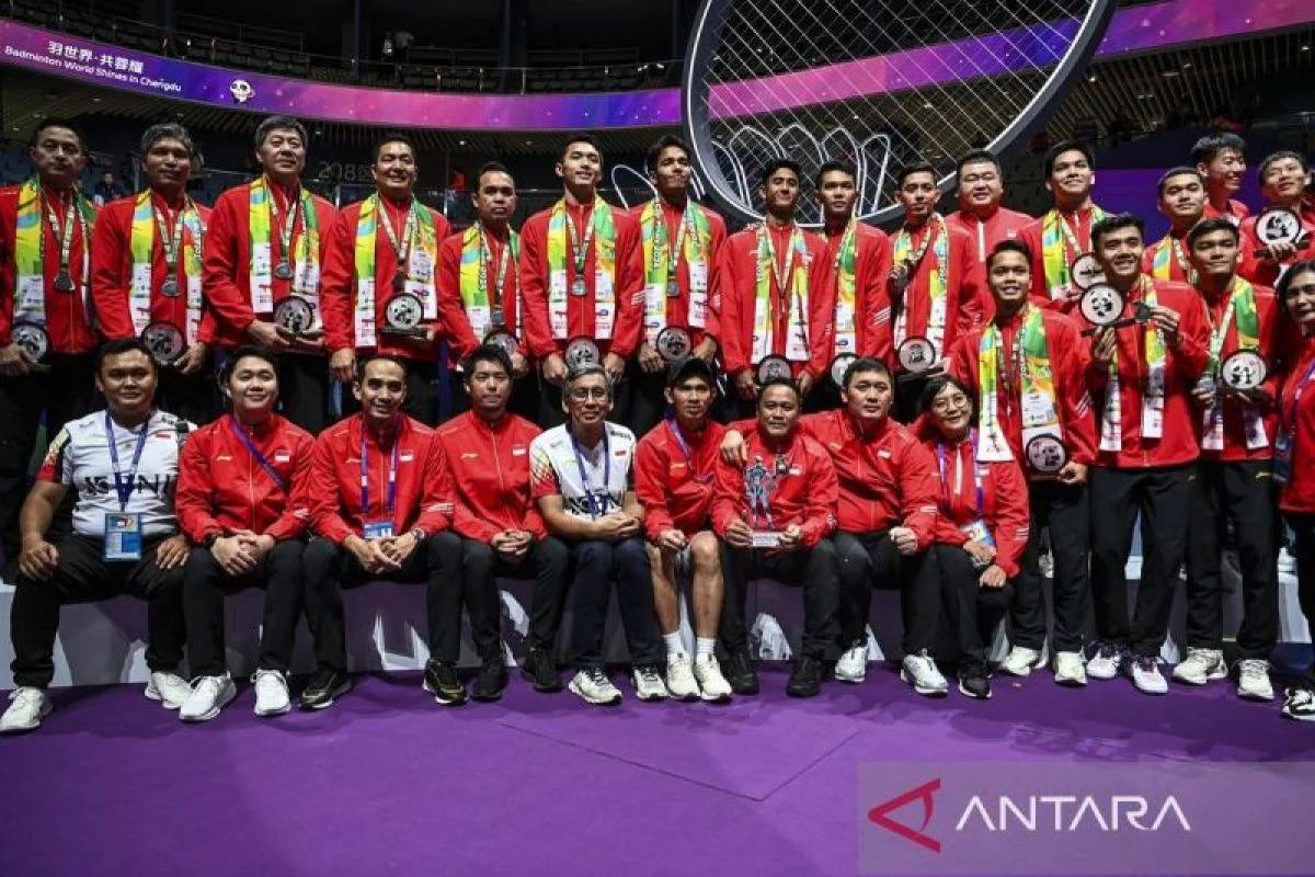 Latihan Perdana Tim Bulu Tangkis Indonesia di Denmark Siapkan Piala Thomas Uber 2026