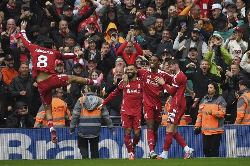 Liverpool Bangkit di Anfield, Tundukkan Southampton 3-1; Tottenham Terperosok di Zona Degradasi