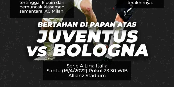 Prediksi Juventus vs Bologna 20 April 2026: Duel Sengit di Allianz Stadium untuk Empat Besar Serie A