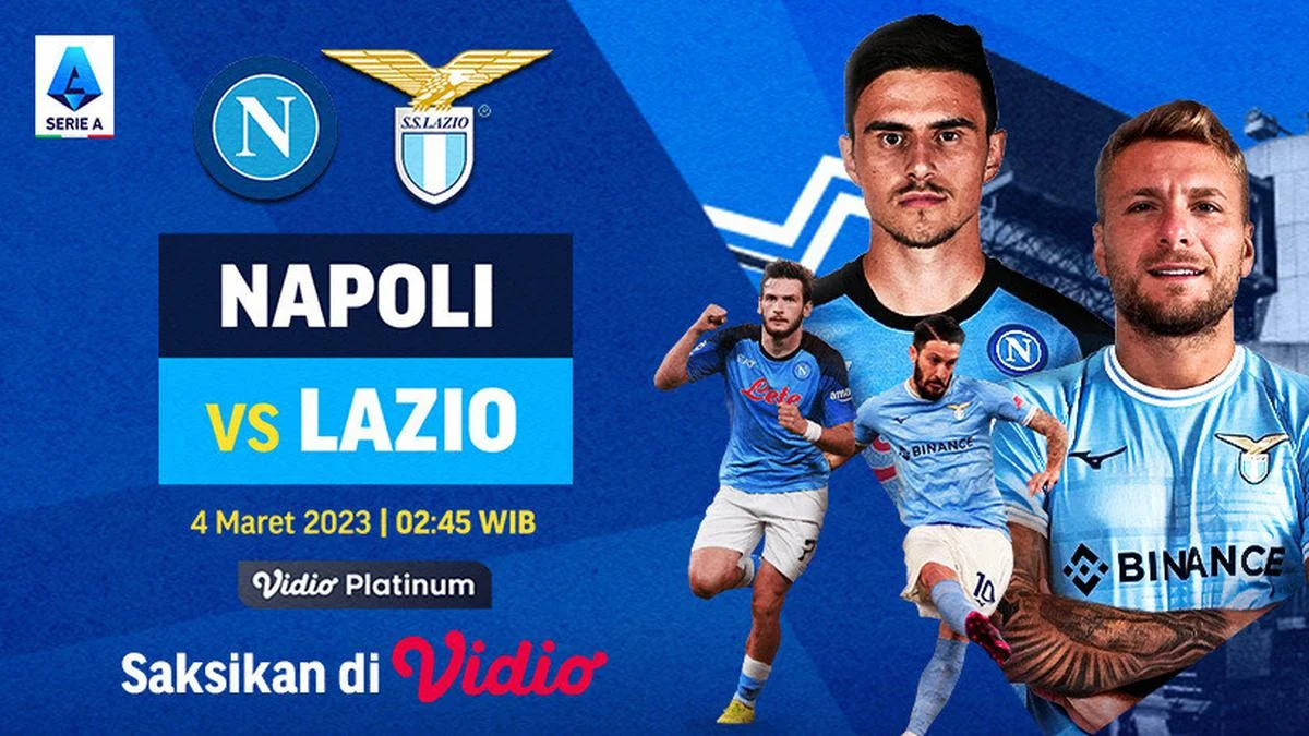 Statistik Lengkap Napoli vs Lazio 2025/2026: Rekor, Formasi, dan Prediksi Laga Serie A