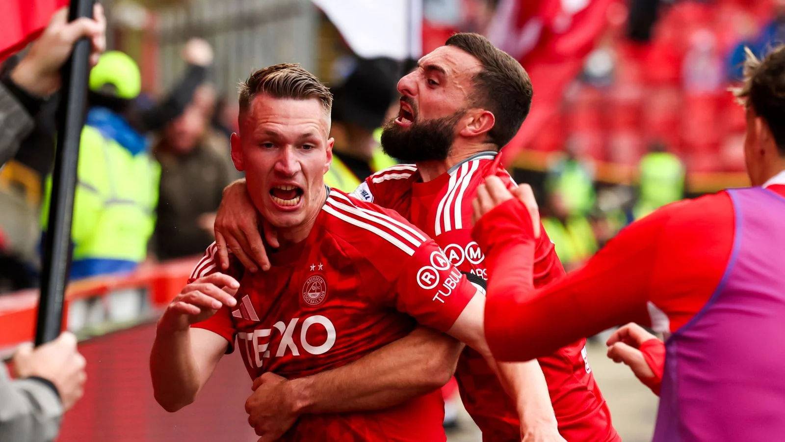 Aberdeen Tumbangkan Hearts 2-1 lewat Comeback Dramatis di Pittodrie