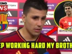 Barcelona Tidak Rampungkan Transfer Rodri Hari Ini, Klub Catalunya Tunggu Lebih Lama Barcelona Tidak Rampungkan Transfer Rodri Hari Ini, Klub Catalunya Tunggu Lebih Lama