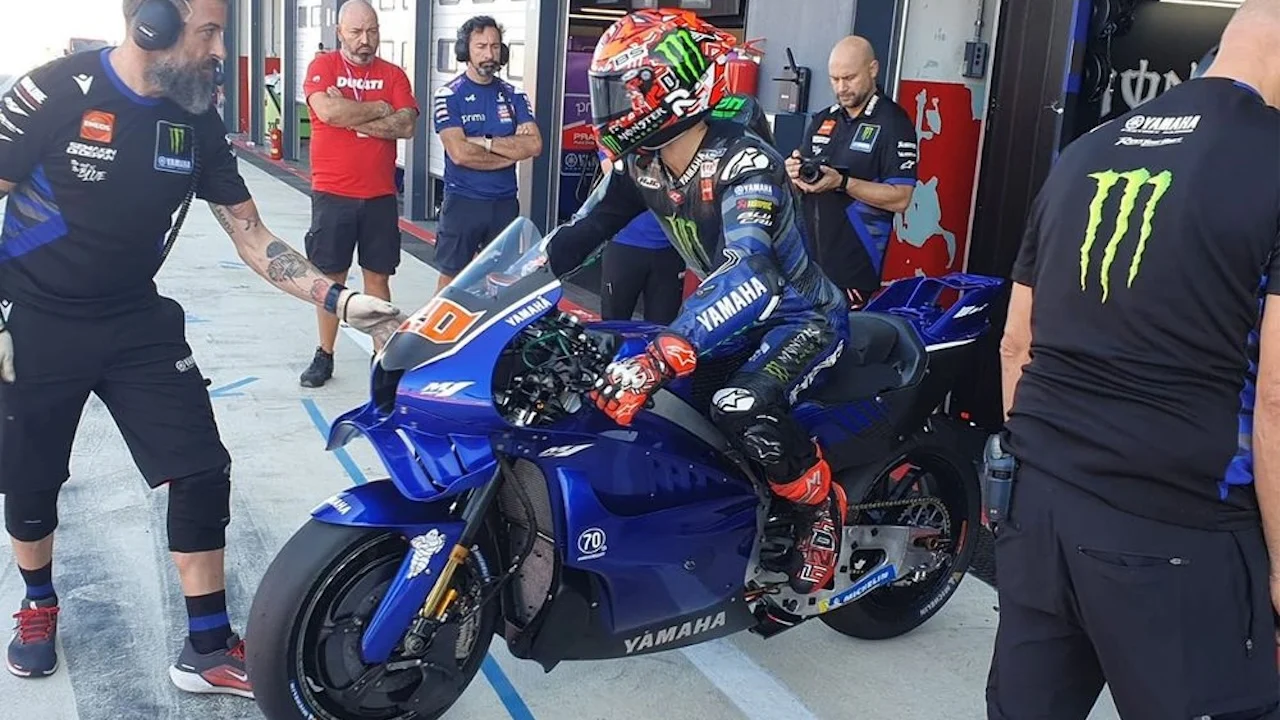 Fabio Quartararo Tidak Puas dengan Progres Motor Yamaha V4 Fabio Quartararo Tidak Puas dengan Progres Motor Yamaha V4