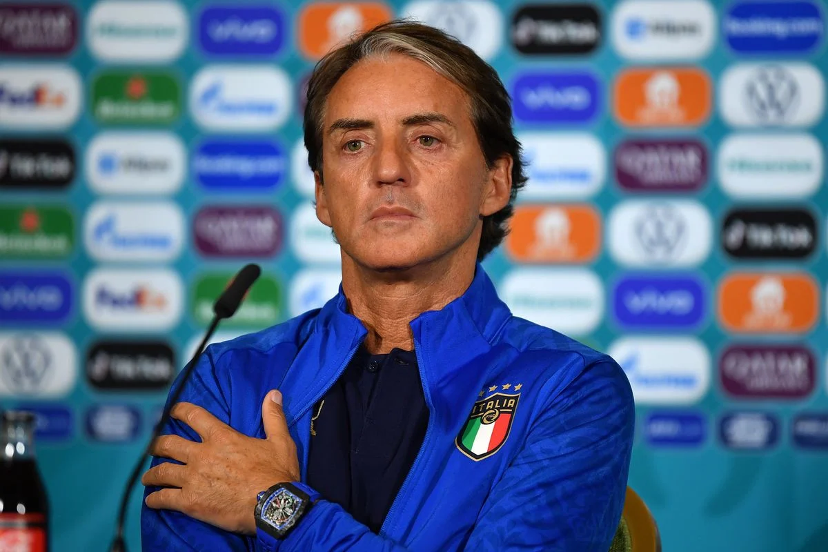 FIGC Dikecam karena Minta Bayaran Konferensi Pers Roberto Mancini FIGC Dikecam karena Minta Bayaran Konferensi Pers Roberto Mancini