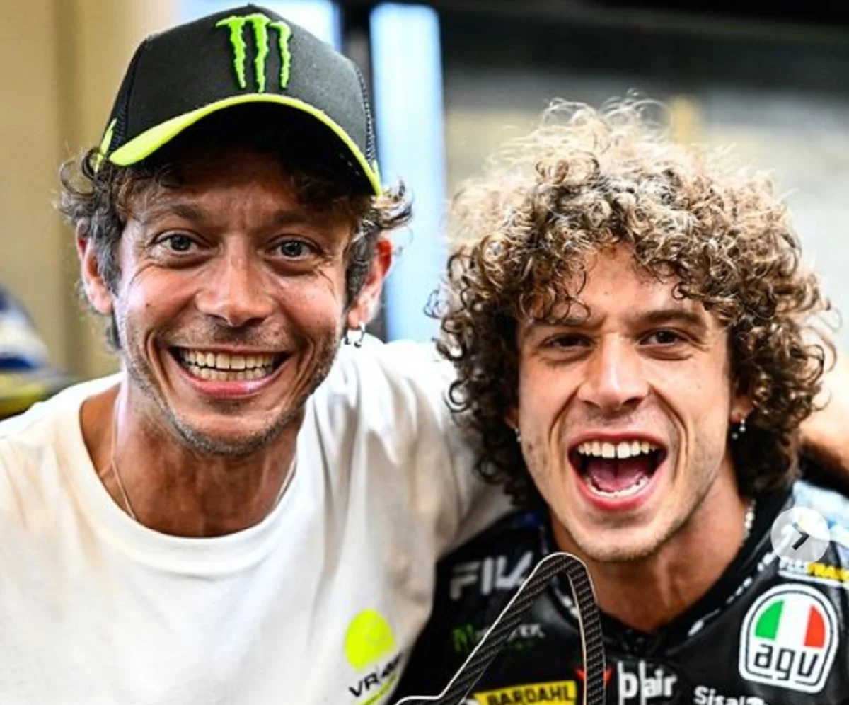 Marco Bezzecchi Dapat Dukungan Moral dari Rossi Sebelum MotoGP Inggris Marco Bezzecchi Dapat Dukungan Moral dari Rossi Sebelum MotoGP Inggris