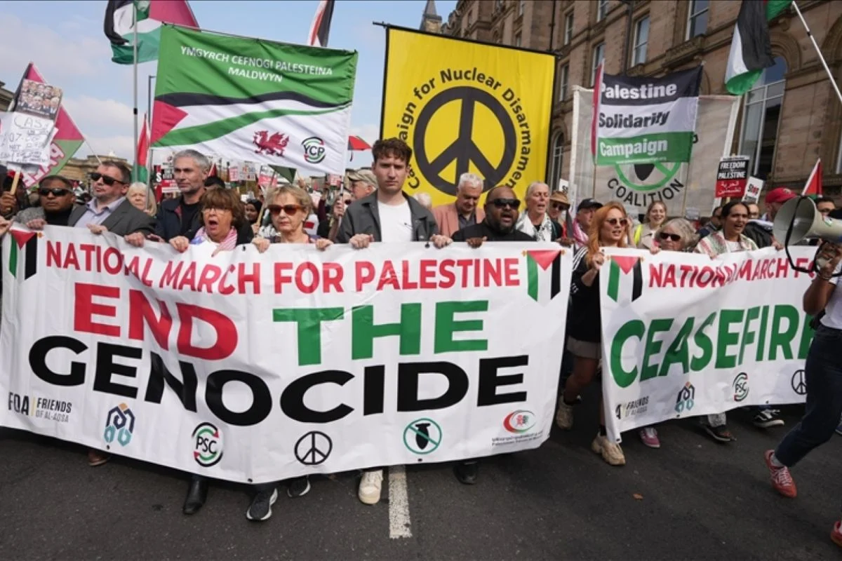 Protes Israel di Stockholm: Ratusan Orang Mengutuk Serangan di Gaza dan Tepi Barat