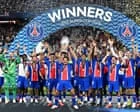 PSG Mengukuhkan Dominasi dengan Menang Super Cup PSG Mengukuhkan Dominasi dengan Menang Super Cup